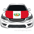 Bendera Car Hood Bendera 100% Kain Elastik 100 * 150cm